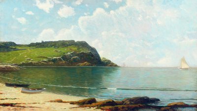 Zomerzeilen door Alfred Thompson Bricher